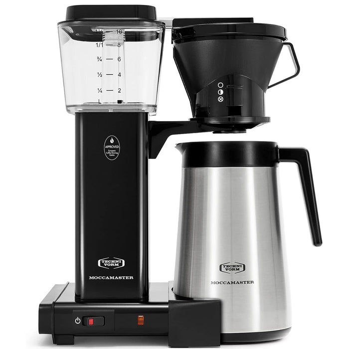 Machine à café filtre 10 tasses avec carafe thermique Technivorm-Moccamaster KBT Noir