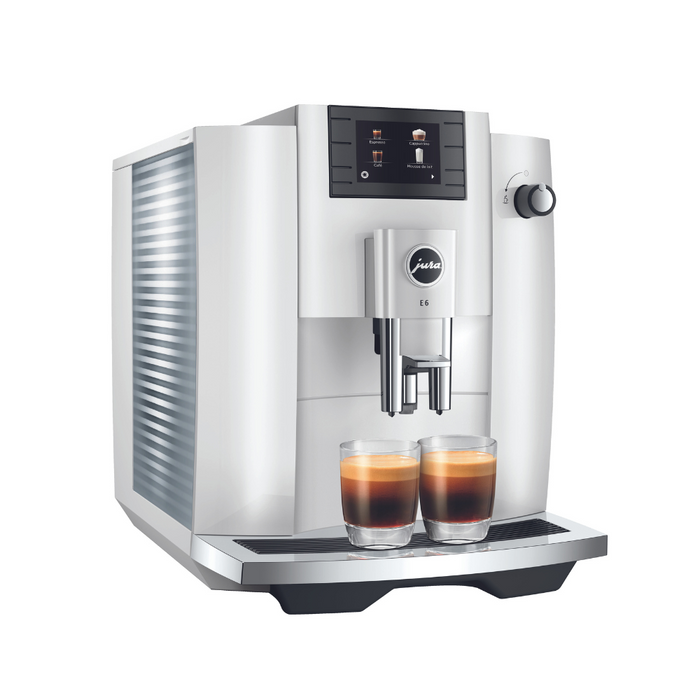 Jura E6 Blanche - Machine espresso automatique (nouveau modèle 2023)