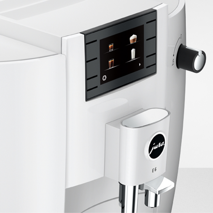 Jura E6 Blanche - Machine espresso automatique (nouveau modèle 2023)